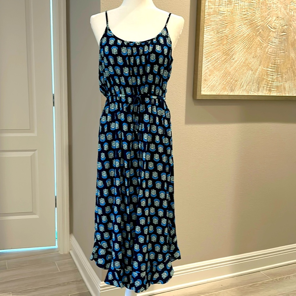 J.Crew Factory NWT floral print midi dress Sz 10